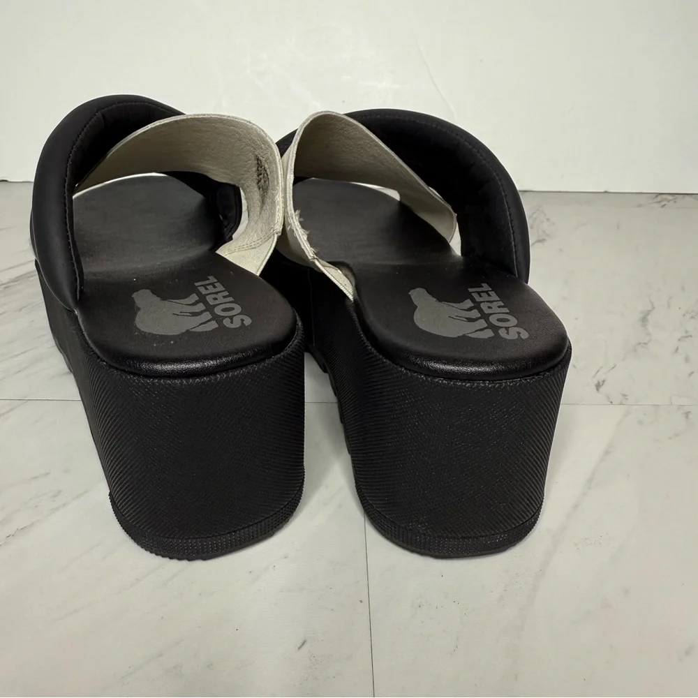 Sorel Cameron Crisscross Flatform Sandal 8 1/2